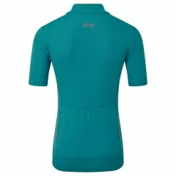 Maillot De Manga Corta Dhb Para Niños (con Cremallera Corta) -Bicicletas comprar 106141021 Turquoise 0102