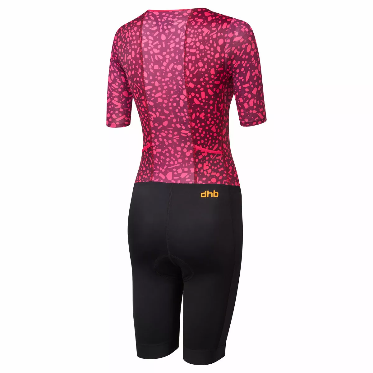 Traje De Triatlón De Manga Corta Dhb Moda VIOLA Para Mujer 4 Traje De Triatlón De Manga Corta Dhb Moda VIOLA Para Mujer - Imagen 2