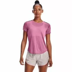 Under Armour Women's Streaker SnowCloud Short Sleeve Running To -Bicicletas comprar 1373497 669 FC