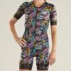 Traje De Triatlón De Manga Corta Zoot Tri Areo Para Mujer -Bicicletas comprar 1W20LTD20ALII20Tri20SS20Aero20Suit20Front