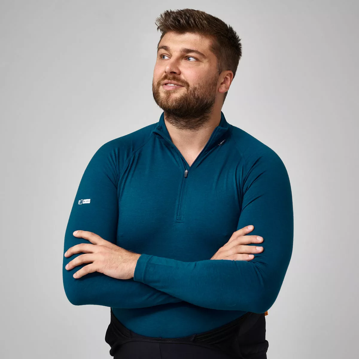 Camiseta Interior De Manga Larga Dhb Merino (M_200, Con Cremallera) 25 Camiseta Interior De Manga Larga Dhb Merino (M_200, Con Cremallera) - Imagen 23