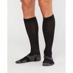 Calcetines De Compresión 2XU Vectr Light Cushion (caña De Longitud Integral) -Bicicletas comprar 2XU Vectr Light Cushion Full Length Compression Socks Internal Black Titanium UA5155EBLK TTNM2 1