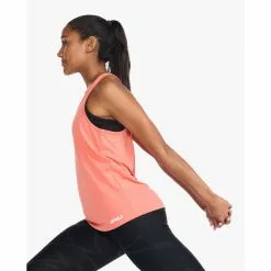 Camiseta De Tirantes 2XU Aero Para Mujer (verde/verde L) -Bicicletas comprar 2XU Women s Aero Singlet Running Vests Orange White AW21 0