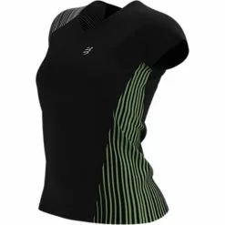 Camiseta De Manga Corta Compressport Performance Para Mujer