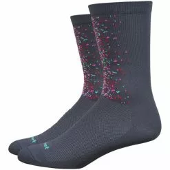 Calcetines DeFeet Aireator 6" Splatter (caña 6"/15,2 Cm)