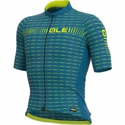 ALE Maillot Alé Graphics PRR Green Road Winter 15 ALE Maillot Alé Graphics PRR Green Road Winter -Bicicletas comprar Al Graphics PRR Green Road Cycling Jersey Jerseys Azores Blue Fluo Yel SS21 L20112634 01