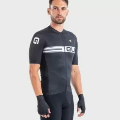ALE Maillot Ciclista Alé PR-S Logo Summer -Bicicletas comprar Al PR S Logo Summer Cycling Jersey Jerseys Black SS21 L21081401 01 0