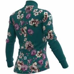 ALE Maillot Alé Graphics PRR Fiori Winter Para Mujer -Bicicletas comprar Al Women s Graphics PRR Fiori Winter Jersey Jackets Green AW20 L21027514 01 0