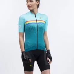 ALE Maillot Alé PR-S Bridge Para Mujer -Bicicletas comprar Al Women s PR S Bridge Cycling Jersey Jerseys Green SS21 L21109462 01 0