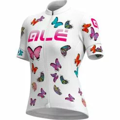 ALE Maillot Alé PRR Butterfly Para Mujer 15 ALE Maillot Alé PRR Butterfly Para Mujer -Bicicletas comprar Al Women s PRR Butterfly Cycling Jersey Jerseys White Black SS21 L21169400 01 3