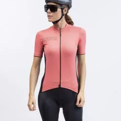 ALE Maillot Alé Solid MC Colour Block Para Mujer -Bicicletas comprar Al Women s Solid MC Colour Block Jersey Jerseys Blusher Pink SS22 L17940519 01 0
