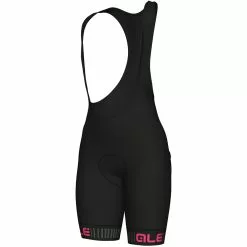 ALE Culote Corto Con Tirantes Alé Traguardo Para Mujer -Bicicletas comprar Al Women s Traguardo Bib Shorts Bib Shorts Black Fluro Pink SS18 L11551518 06