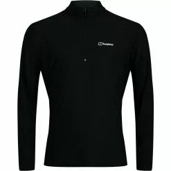 Camiseta De Manga Larga Berghaus 24/7 Tech (media Cremallera) -Bicicletas comprar Berghaus 24 7 Tech Tee Long Sleeve Half Zip T Shirts Jet Black SS21 4A001042BP6SMALL 5