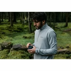 Camiseta De Manga Larga Berghaus 24/7 Tech (media Cremallera) -Bicicletas comprar Berghaus 24 7 Tech Tee Long Sleeve Half Zip T Shirts Monument SS21 4A001042CU7SMALL 4