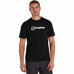 Camiseta Berghaus Big Classic Logo -Bicicletas comprar Berghaus Big Classic Logo Tee T Shirts Jet Black SS22 4A001111BP6S 1