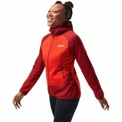 Berghaus Women's Heuberg Hoody -Bicicletas comprar Berghaus Women s Heuberg Hoody Fleeces Poinciana Red Dahlia SS23 4A001378JB3UK 8 1