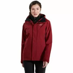 Chaqueta Impermeable Berghaus Hillwalker InterActive Para Mujer -Bicicletas comprar Berghaus Women s Hillwalker InterActive Waterproof Jacket Jackets Syrah AW22 422245X60UK 8 1