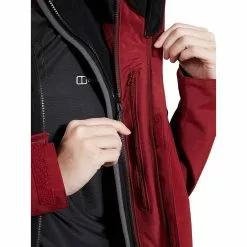 Chaqueta Impermeable Berghaus Hillwalker InterActive Para Mujer -Bicicletas comprar Berghaus Women s Hillwalker InterActive Waterproof Jacket Jackets Syrah AW22 422245X60UK 8 5