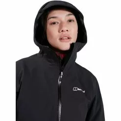 Chaqueta Impermeable Berghaus Mehan Vented Para Mujer -Bicicletas comprar Berghaus Women s Mehan Vented Waterproof Jacket Jackets Jet Black AW22 4A001076BP68 3