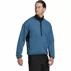 Forro Polar Adidas Terrex Hike (con Cremallera Pequeña) -Bicicletas comprar Blue204 3