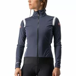 Chaqueta Castelli Alpha ROS 2 Light Para Mujer -Bicicletas comprar Castelli Women s Alpha ROS 2 Light Jacket Jackets Dark Steel Blue Soft AW22 CS205540701 7
