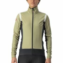 Chaqueta Castelli Alpha ROS 2 Light Para Mujer -Bicicletas comprar Castelli Women s Alpha ROS 2 Light Jacket Jackets Green Tea Dark Grey AW22 CS205543631