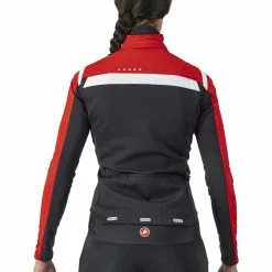 Chaqueta Castelli Alpha ROS 2 Light Para Mujer -Bicicletas comprar Castelli Women s Alpha ROS 2 Light Jacket Jackets Red Black White AW22 CS205540235 0
