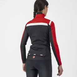 Chaqueta Castelli Alpha ROS 2 Light Para Mujer -Bicicletas comprar Castelli Women s Alpha ROS 2 Light Jacket Jackets Red Black White AW22 CS205540235 3