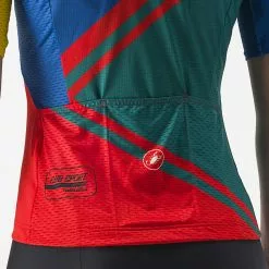 Castelli Women's Club Sport Competizione Jersey -Bicicletas comprar Castelli Women s Club Sport Competizione Jersey Jerseys Green Red Blue Yello SS22 4