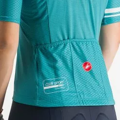 Castelli Women's Club Sport Competizione Jersey -Bicicletas comprar Castelli Women s Club Sport Competizione Jersey Jerseys Teal Blue SS22 CS4320507B398102 2