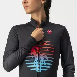 Maillot De Manga Larga Castelli Hollywood Para Mujer -Bicicletas comprar Castelli Women s Hollywood Long Sleeve Cycling Jersey Jerseys Hollywood Black AW21 0