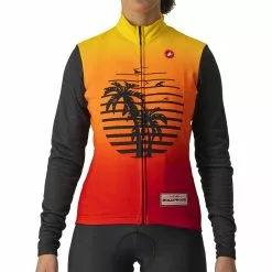 Maillot De Manga Larga Castelli Hollywood Para Mujer