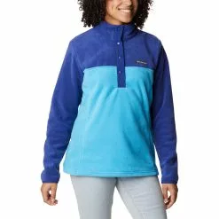 Forro Polar Columbia Benton Springs (con Botones A Presión) -Bicicletas comprar Columbia Women s Benton Springs 1 2 Snap Pullover Fleece Fleeces Blue Chill SS23 1860991422XS 0