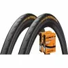 Par De Cubiertas Continental Gatorskin 32c (+2 Cámaras) -Bicicletas comprar Continental 2 Gatorskin 32c Tyres with 2 Tubes Road Race Tyres NotSet
