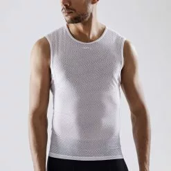 Camiseta Interior Sin Mangas Craft - Cool Mesh Superlight -Bicicletas comprar Craft Cool Mesh Superlight Sleeveless Baselayer Base Layers White AW21 194378 900000 3 1