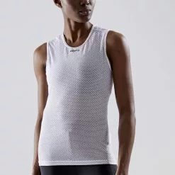 Camiseta Interior Sin Mangas Craft Cool Mesh Superlight Para Mujer -Bicicletas comprar Craft Women s Cool Mesh Superlight Sleeveless Baselayer Base Layers White AW21 1