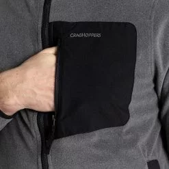 Chaqueta De Forro Polar Craghoppers Corey Plus -Bicicletas comprar Craghoppers Corey Plus Fleece Jacket Fleeces Black Pepper Marl AW22 CMA13481MNS 6