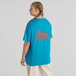 Craghoppers Crosby Short Sleeve T-Shirt -Bicicletas comprar Craghoppers Crosby Short Sleeve T Shirt T Shirts Scuba Blue Bubble FB AW22 CUT005QZIS 6