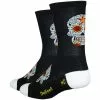 Calcetines DeFeet Aireator Tall Sugarskull -Bicicletas comprar DeFeet Aireator Tall Sugarskull Socks Cycling Socks Black White DEF AIRTSSBW101 S