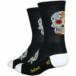 Calcetines DeFeet Aireator Tall Sugarskull