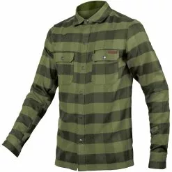Camisa De Franela Endura Hummvee -Bicicletas comprar Endura Hummvee Flannel Shirt Shirts BottleGreen AW22 E3225BO 3 0