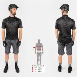 Endura Hummvee Ray Short Sleeve Jersey -Bicicletas comprar Endura Hummvee Ray Short Sleeve Jersey Jerseys Black SS23 E3215BK 5 1