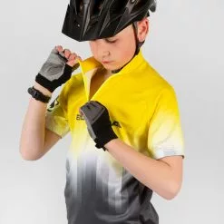Maillot Manga Corta Endura Xtract Para Niños -Bicicletas comprar Endura Kids Xtract Short Sleeve Cycling Jersey Jerseys HiVizYellow SS22 E7154YV K11 1