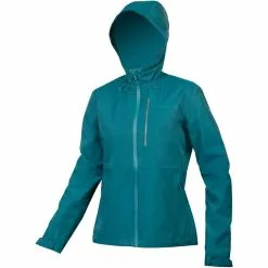 Chaqueta De MTB Impermeable Endura Hummvee Para Mujer (con Capucha) -Bicicletas comprar Endura Women s Hummvee Waterproof Hooded MTB Jacket Jackets DeepTeal AW22 E9168DT 2