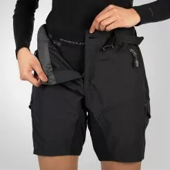 Endura Women's Hummveee Short With Liner -Bicicletas comprar Endura Women s Hummveee Short with Liner Baggy Shorts Black SS23 E6194BK 2 3