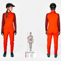 Polar Endura Singletrack Para Mujer -Bicicletas comprar Endura Women s Singletrack Fleece Fleeces Paprika AW22 E9183PA 7 1