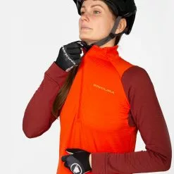 Polar Endura Singletrack Para Mujer -Bicicletas comprar Endura Women s Singletrack Fleece Fleeces Paprika AW22 E9183PA 7 2