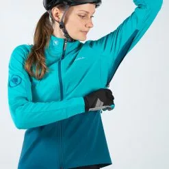 Chaqueta Endura Windchill II Para Mujer -Bicicletas comprar Endura Women s Windchill Jacket II Jackets Pacific Blue AW22 E9163BP 2 3