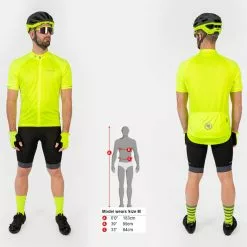 Maillot De Manga Corta Endura Xtract II -Bicicletas comprar Endura Xtract II Short Sleeve Cycling Jersey Jerseys HiVizYellow SS22 E3202YV 4 1
