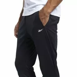 Reebok Workout Ready Knit Pant -Bicicletas comprar FJ4057 6 APPAREL On Model Detail View 1 white